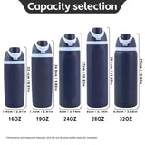 16oz/19oz/24oz/28oz/32oz Flip Straw Lid Insulated Stainless Steel Sports Owala Style War Bottle 25pcs for Laser Engrteaving_CNPNY