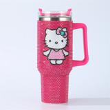 40oz Hello Kitty Print Bling Rhinestone Tumblers 20pcs Pack_CNPNY