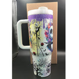 👻🍬40oz Halloween Design Stanley Quencher Tumblers with Gift Box_CNPNY