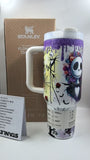 👻🍬40oz Halloween Design Stanley Quencher Tumblers with Gift Box_CNPNY