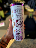 RTS USA_💜👿20oz Mirror Purple Plate Powder Coat Straight Skinny Tumblers 25pcs for Laser Engraving_USPNY