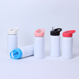 14oz White Sublimation Sports Lids Kids Water Bottles Leak Proof Lids 25pcs_CNPNY