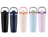 Presale USA_30oz Owala Stye Powder Coat Flip Straw Tumblers Water Bottles 25pcs For Laser Engraving_USPNY