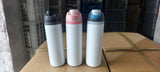 Presale USA_24oz White Blank Sublimation Owala Style Water Bottles 25pcs_USPNY