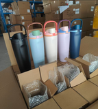 Presale USA_30oz Owala Stye Powder Coat Flip Straw Tumblers Water Bottles 25pcs For Laser Engraving_USPNY