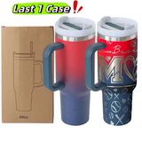 RTS USA_40oz Red Blue Ombre Painted Quencher Tumblers 20pcs For Laser Engraving_USPNY