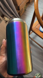 RTS USA_🌈32oz Rainbow Underneath Owala Stye Powder Coat Colors Water Bottles 25pcs For Laser Engraving_USPNY