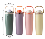 Outdoor 30oz/40oz Owala Style Flip Straw Handle Water Bottles 25pcs for Laser Engraving_CNPNY