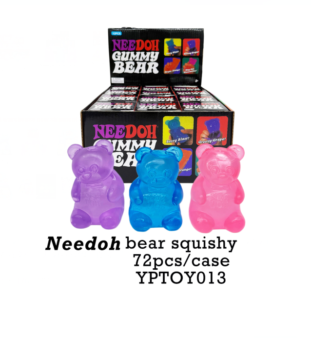 RTS USA_72pcs NeeDoh Bear Squishy Toys_USPNY