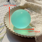 100pcs Coconut Oil Stress Ball Squishy Coconut Squeeze Stress Shapeable Ball Non-Sticky Slow Rising Squeeze Balls_CNPNY