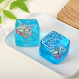 60pcs 3D Cartoon Ocean Decoration a Stress-Relief Simulation Cube Toy Stress Relief & Fidget Toy_CNPNY