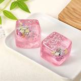 60pcs 3D Cartoon Ocean Decoration a Stress-Relief Simulation Cube Toy Stress Relief & Fidget Toy_CNPNY