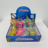 Presale USA_96pcs Axolotl Squishy Stress Relief Toy Glitter Fidget Toys Cute Malt Sugar Axolotl Toy Fidget Toys Adults Fidget Toys for Kids Youth Adult_USPNY