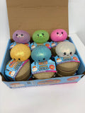 72pcs 8.5cm Beads Glitter Dumpling Squishy Toys Gel-Filled Squishy Toys with Beads Sparkling Stress Relief Sensory_CNPNY
