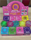 72pcs NeeDoh Diamond Shining Balls Squishy Toys Squish Adults Fidget Toys for Kids Youth Adult_CNPNY