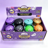 😈💚60pcs Halloween Design Glitter Dumpling Squishy Toys Sparkling Stress Relief Sensory Toys_CNPNY