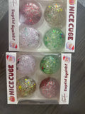 🎄🎅❄️60sets Christmas Glitter Pectin Beads Mini Dumpling Squishy Toys Sets Dumpling Squeeze Toys Squishy Mystery Box_CNPNY