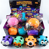 60pcs Halloween Smushers Squishy Curiosities Dog Face Swap Squishy Cute Slow Rise Relaxing Sensory Fidget Toys_CNPNY