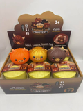 72pcs TPR Soft Highland Cow Shapes Dumplings Squishy Toys Stress Balls Squeeze Fidget Toy_CNPNY