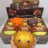 72pcs TPR Soft Highland Cow Shapes Dumplings Squishy Toys Stress Balls Squeeze Fidget Toy_CNPNY