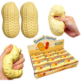 72pcs Crunchy Peanut Squishy Toys Slowing Rising Crunchy Squishy Stress Ball Soft Durable TPR Material_CNPNY