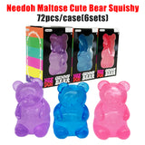 Presale USA_72pcs NeeDoh Bear Squishy Toys_USPNY