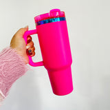 30oz/40oz 🌈Rainbow Plated Tumblers Powder Coat H2.0 Quencher Tumbler_CNPNY