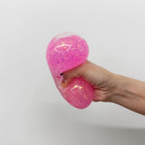 72pcs 8.5cm Pectin Glitter Dumpling Squishy Mystery Box Colorful Soft Squeeze Decompression Dumpling Squishy Toys with Steamer_CNPNY