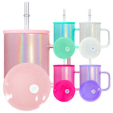 RTS USA_17oz Shimmer Glass Handle Mugs with PP Lids 25pcs for Sublimation and UV DTF Wraps_USPNY