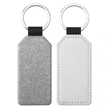 100pcs Pack Multiple Colors Blank Sublimation Blank PU  Keychain_CNPNY