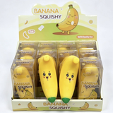 72pcs Crunchy Banana Squishy Toys ASMR Sensory Fidget Toy for Stress Relief Realistic Corn Squishy Toy with Crunchy Sound_CNPNY