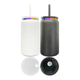 RTS Canada_16oz Rainbow Underneath Stainless Steel Can Tumblers Metal Beer Cans for Laser Engraving_CAPNY