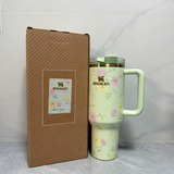 🌸✨ 🦋40oz Spring Blossom Stanley Quencher Tumblers 20pcs🌸✨ 🦋 _CNPNY