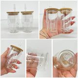 🔥 3oz mini snow globe glass tumblers mini shot glass for snow globe_CNPNY