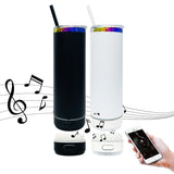 🌈20oz Rainbow Plated Matte Macaron Colors Speaker Tumblers_CNPNY