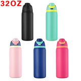 Presale USA_ 32oz Owala Stye Powder Coat Water Bottles 25pcs For Laser Engraving_USPNY
