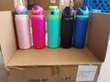 Presale USA_ 32oz Owala Stye Powder Coat Water Bottles 25pcs For Laser Engraving_USPNY