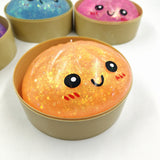 20pcs 15cm Soft Glitter Jumbo Dumpling Squishy Toys Novelty Sensory Fidget Toys_CNPNY