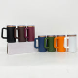RTS USA_20oz Copper Plate Powder Coat Coffee Mugs with Removable Handle 20pcs For Laser Engraving_USPNY