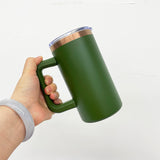 RTS USA_20oz Copper Plate Powder Coat Coffee Mugs with Removable Handle 20pcs For Laser Engraving_USPNY