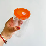 RTS USA_BPA Freee Plastic lids for 16oz/20oz Sublimation Glass Cans 10 Colors Mix_USPNY