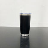 Presale USA_ 20oz Regular White Color Powder Coat Coffee Tumbler Mugs 25pcs For Laser Engraving_USPNY