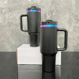 RTS USA_🖤30oz/40oz The Black Chroma Quencher H2.0 Powder Coat Tumblers 20pcs_USPNY