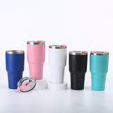 30oz Yeti-style Powder coated tumblers mugs for laser engraving_CNPNY