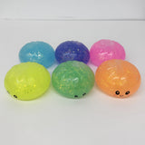 72pcs 8.5cm Pectin Glitter Dumpling Squishy Mystery Box Colorful Soft Squeeze Decompression Dumpling Squishy Toys with Steamer_CNPNY