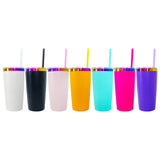 RTS USA_20oz Rainbow base Mugs Yeti-style Powder Coated Coffee Mugs 25pcs_USPNY