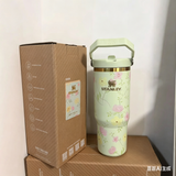 🌸✨ 🦋40oz Spring Blossom Stanley Quencher Tumblers 20pcs🌸✨ 🦋 _CNPNY