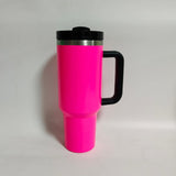 🔥30oz 40oz Neon Colors Blank Sublimation silver underneath Quencher Tumbler_CNPNY