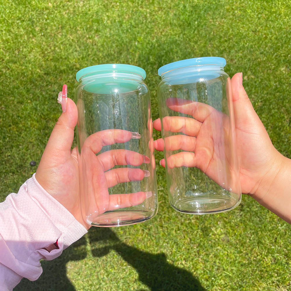 16oz Glass Can Cup – E&A Blanks