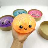20pcs 15cm Soft Glitter Jumbo Dumpling Squishy Toys Novelty Sensory Fidget Toys_CNPNY